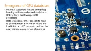 Powering Real-Time Big Data Analytics with a Next-Gen GPU Database | PPTX