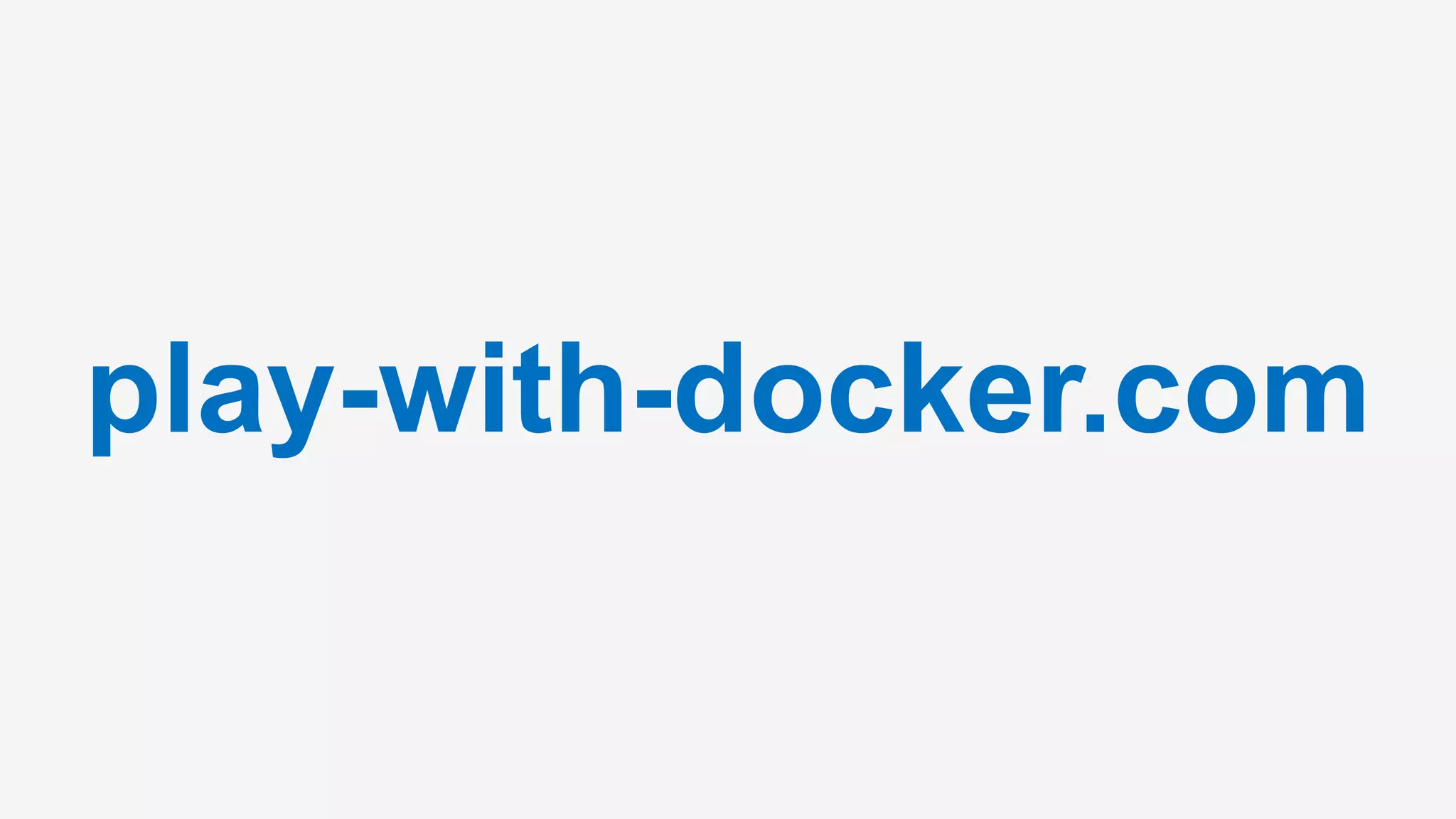 play-with-docker.com
 