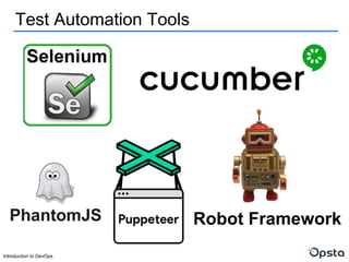 Introduction to DevOps
Test Automation Tools
Robot Framework
 