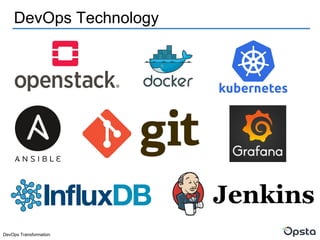 DevOps Transformation
DevOps Technology
 