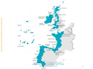 33
http://www.coop-atlantico.com/atlantic-area-2020/eligible-area
Seminário II – Gestão, Financiamento e Avaliação de
Projetos de Investimento e de Inovação. ULHT - Carlos
Ribeiro Medeiros © 2017/2018
 