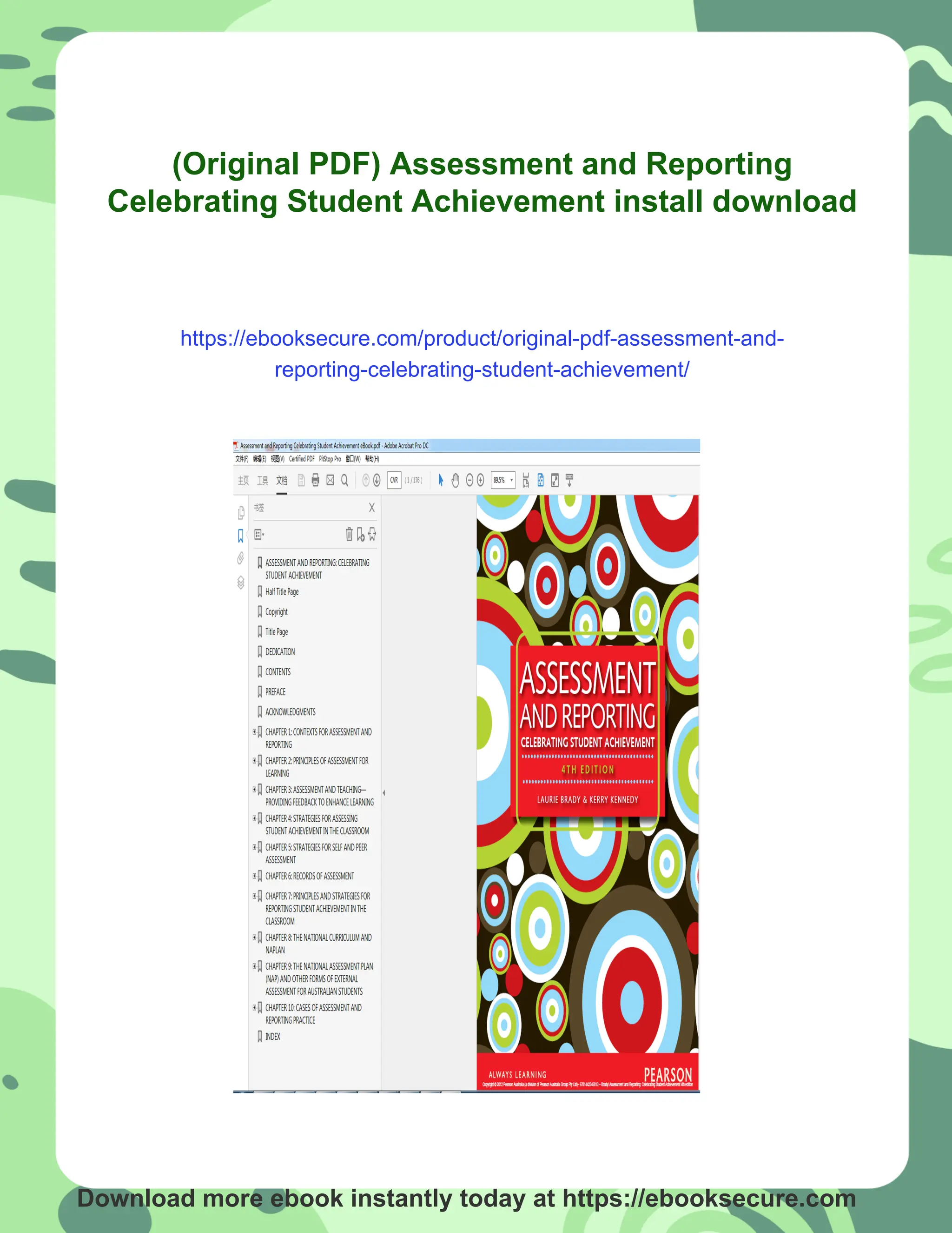 Student Achivement File.pdf (Original PDF) Assessment and Reporting Celebrating Student Achievement ...