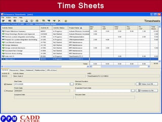 Time Sheets
 