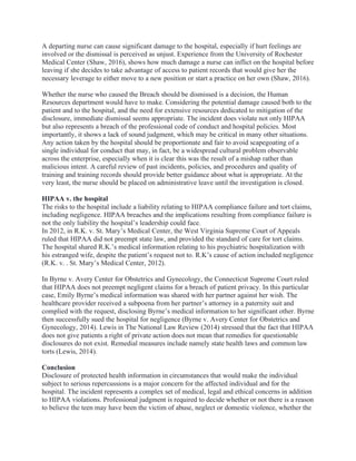 Handling a high risk HIPAA Breach PDF Handling a high risk HIPAA Breach PDF