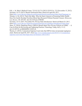 Handling a high risk HIPAA Breach PDF Handling a high risk HIPAA Breach PDF
