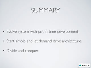 Evolution of Our Software Architecture | PDF