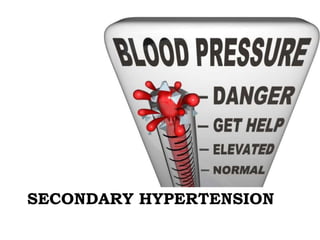 SECONDARY HYPERTENSION
 