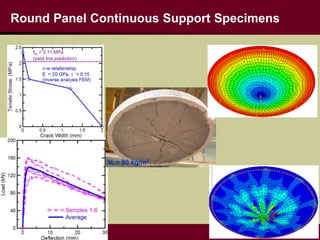 Round Panel Continuous Support Specimens
 