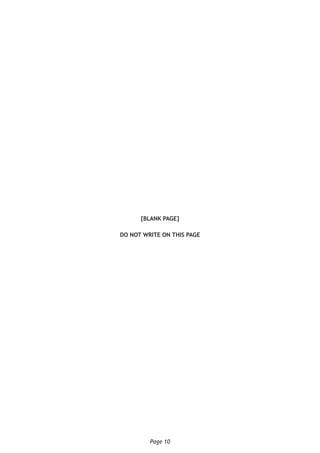 Page 10
[BLANK PAGE]
DO NOT WRITE ON THIS PAGE
 