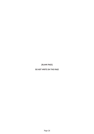 Page 26
[BLANK PAGE]
DO NOT WRITE ON THIS PAGE
 