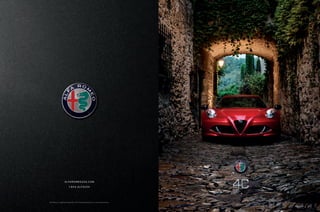 Alfa Romeo is a registered trademark of FCA Group Marketing S.p.A., used with permission.
ALFAROMEOUSA.COM
1.844.ALFAUSA
 