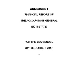 2017 Auditor General's Report