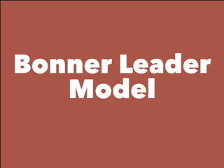 Bonner Leader
Model
 