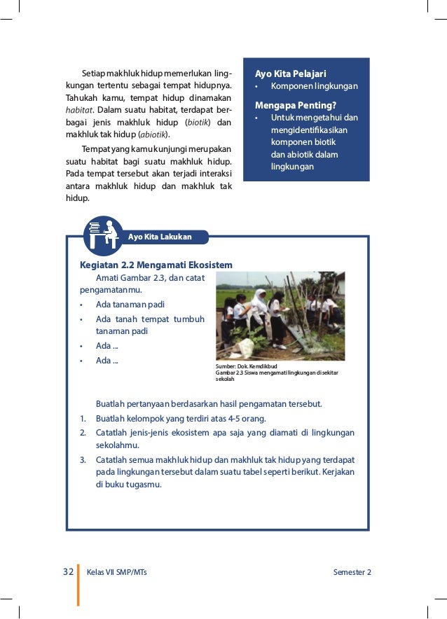 Soal Dan Jawaban Ipa Kelas 7 Semester 2 Pencemaran
