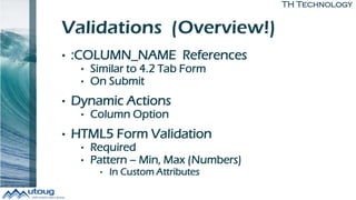 Going to the Grid: Tabular Form Edition (Oracle APEX Editable ...