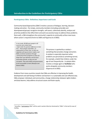 Community based approaches guidelines 2017 | PDF