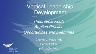 Vertical Leadership Development For a Complex World