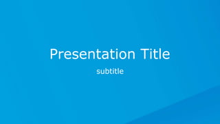 All contents © MuleSoft Inc.
subtitle
Presentation Title
 