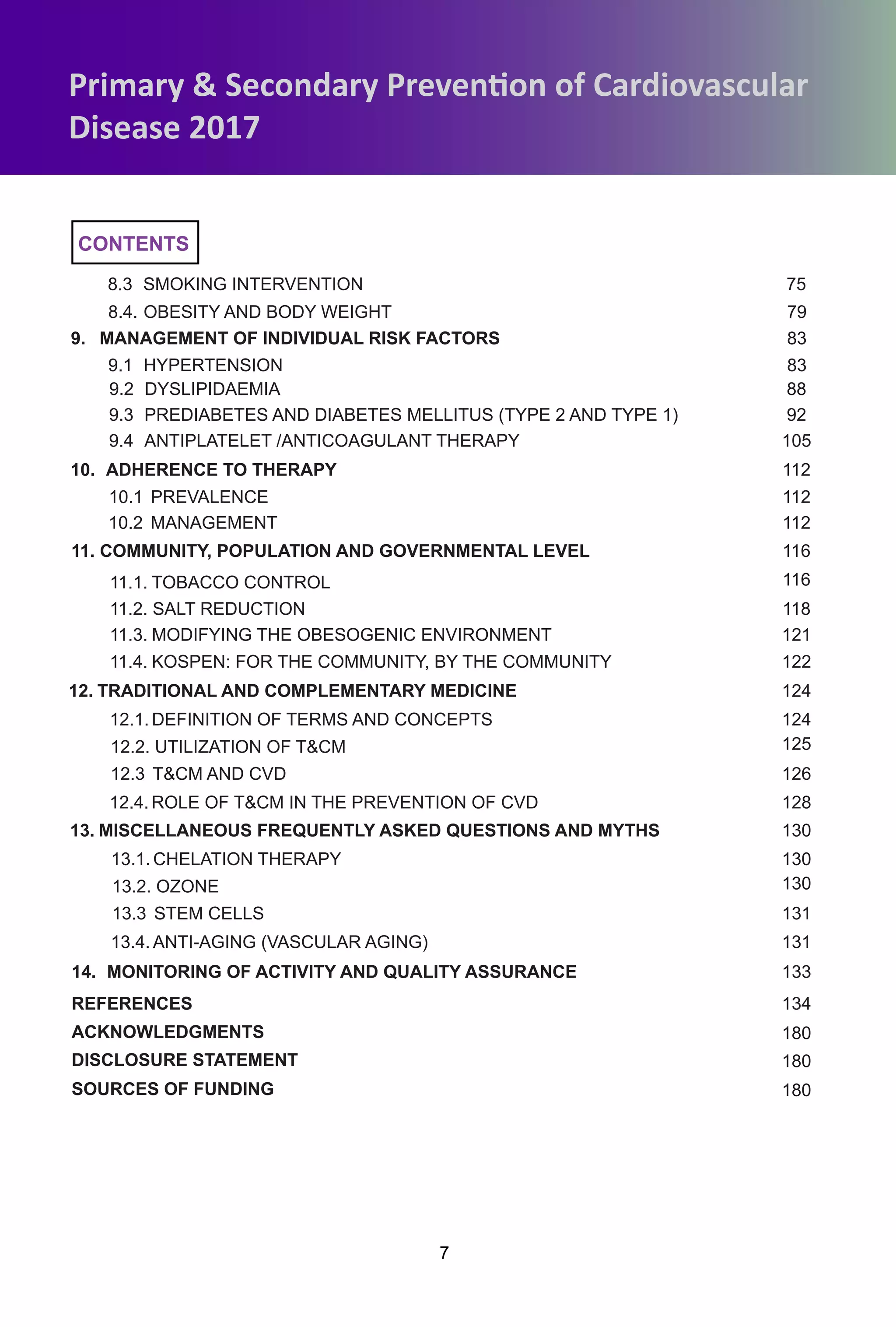 Prevent Guidelines.pdf 2017 cpg secondary and primary prevention guideline (1) | PDF