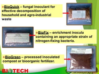 Biofertilizer Technologies For Sustainable Agriculture and Its other ...