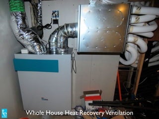 Whole House Heat RecoveryVentilation
 