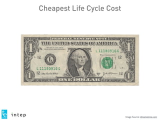 Image Source: dreamstime.com
Cheapest Life Cycle Cost
 