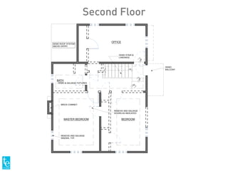 BRICK CHIMNEY
DEMO STAIR &
LANDINGS
DEMO
BALCONY
REMOVE AND SALVAGE
WNDWS, TYP.
REMOVE AND SALVAGE
DOORS AS INDICATED
DN
DN
DN
DN
MASTER BEDROOM BEDROOM
BATH
- DEMO & SALVAGE FIXTURES
OFFICE
DEMO ROOF SYSTEM
ABOVE ENTRY
Second Floor
 