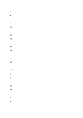 u
s
o
rg
an
iz
at
io
n
al
f
u
n
ct
io
n
s
 