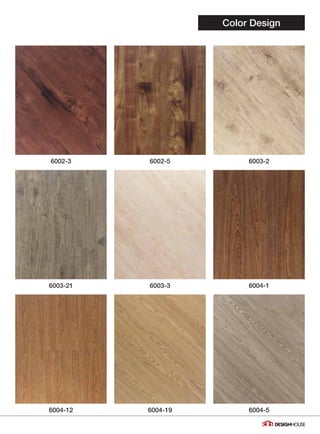 Color Design
6004-5
6004-1
6003-2
6004-19
6003-3
6002-5
6004-12
6003-21
6002-3
14
 