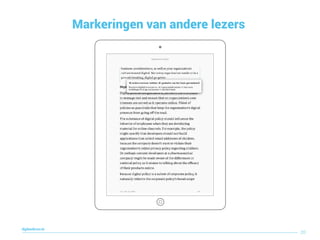 Markeringen van andere lezers
20
digitaallezen.be
 