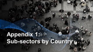 Appendix 1:
Sub-sectors by Country
 