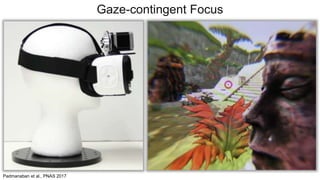 Gaze-contingent Focus
Padmanaban et al., PNAS 2017
 