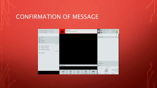 CONFIRMATION OF MESSAGE
 