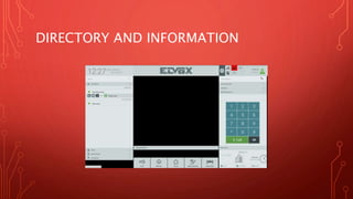DIRECTORY AND INFORMATION
 