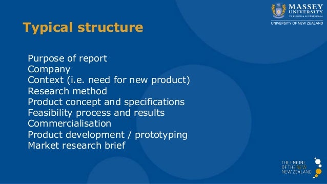 Product Development Report Writing