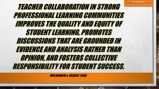 MCLAUGHLIN & TALBERT, 2006
 