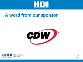 A word from our sponsor
 