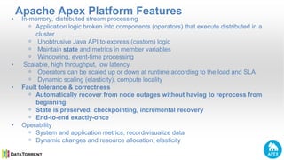 February 2017 HUG: Exactly-once end-to-end processing with Apache Apex ...
