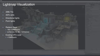 [2017 GDC] Radeon ProRender and Radeon Rays in a Gaming Rendering ...
