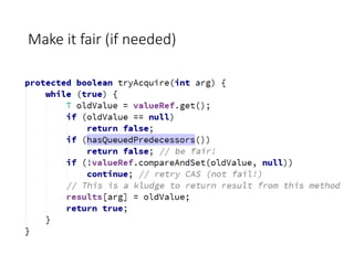 Make it fair (if needed)
 