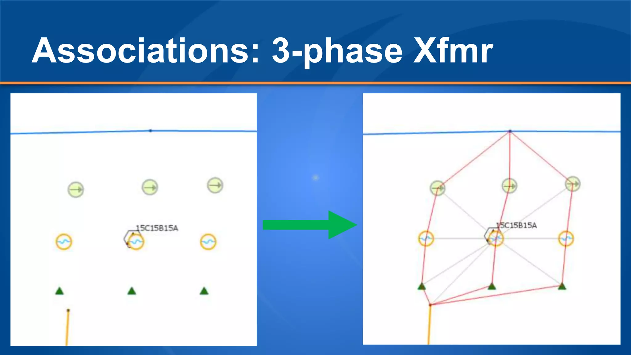 Associations: 3-phase Xfmr
 