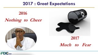 2017 : Great Expectations
2016
Nothing to Cheer
2017
Much to Fear
 