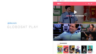 G L O B O S A T P L A Y B
AGORA NO MULTISHOW
Treme Treme
Belmiro na mira
globo.com
V I V I A N E D E LV E Q U I O
 