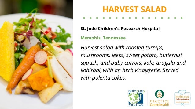 2017 health care culinary contest recipe showcase