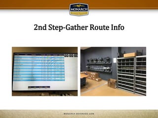 2nd Step-Gather Route Info
 