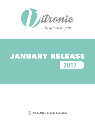 JANUARY RELEASE
2017
 