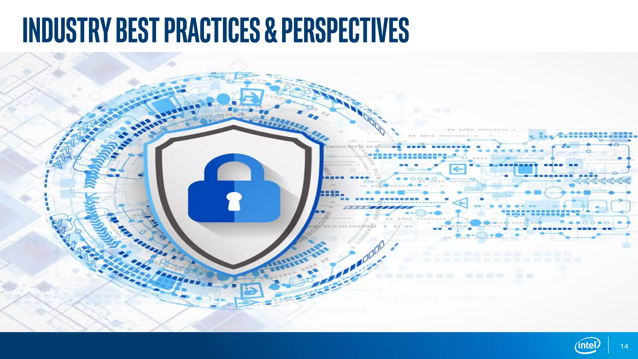 IndustryBestPractices&Perspectives
14
 