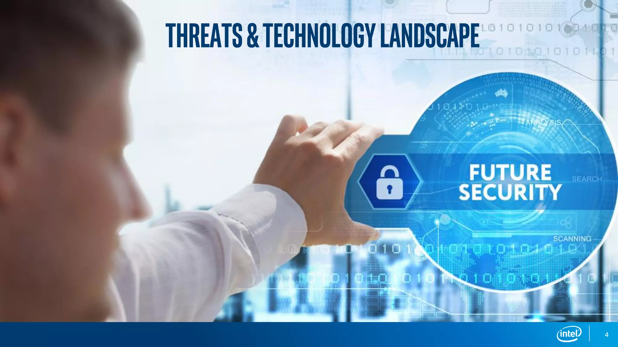 Threats&TechnologyLandscape
4
 