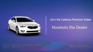 2017 Kia Cadenza Primium Sedan
