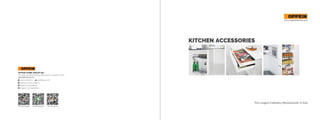 2017 Oppein Home kitchen accessories
